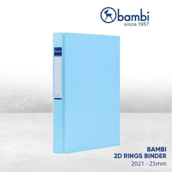 Ring Binder A4 - 2 Ring - 2021 Pastel Blue