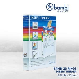 Bambi Insert Ring Binder 2021M - 2 Ring