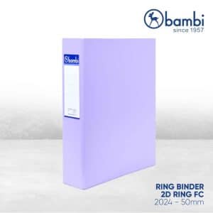 Ring Binder FC - 2 Ring - 2024 Pastel Purple