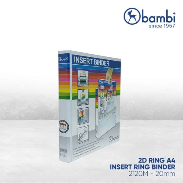 Insert Ring Binder A4 - 2 Ring - 2120M