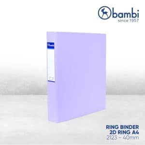 Ring Binder A4 - 2 Ring - 2121 Pastel Purple