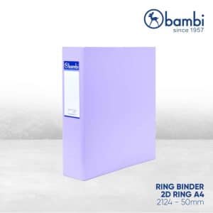 Ring Binder A4 - 2 Ring - 2124 Pastel Purple