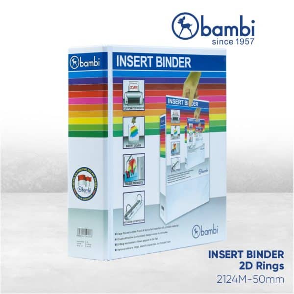 Bambi Insert Ring Binder 2124M