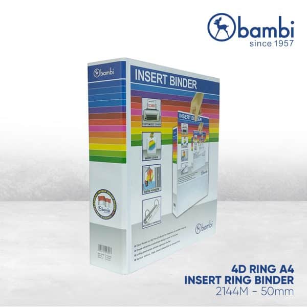 Insert Ring Binder A4 - 4 Ring - 2144M