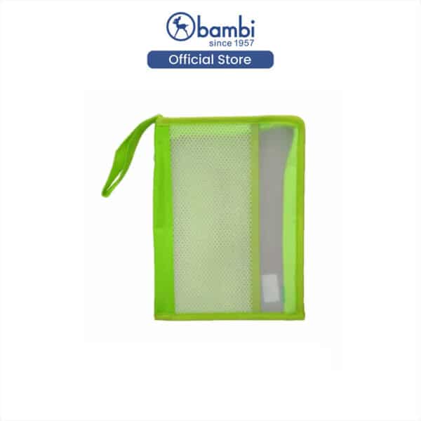 Bambi 5324-94 Zipper L-Folder Mini - Hijau