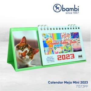 Kalender Meja / Calender Meja Mini 2023 With Photo Pocket – 71373PP