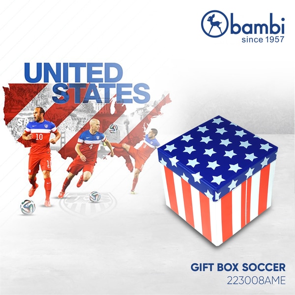 GIFT BOX SOCCER BOLA PIALA DUNIA - AMERIKA