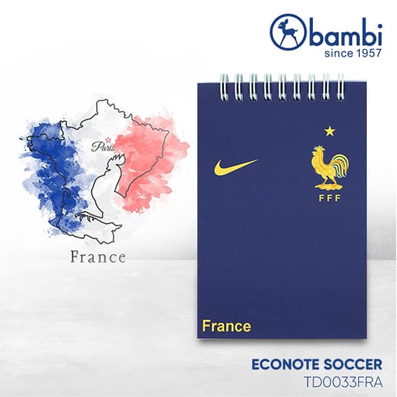 TD0033 ECONOTE SOCCER FRANCE