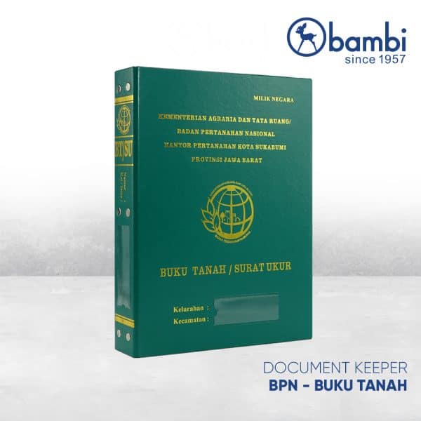 BPN Buku tanah - surat ukur