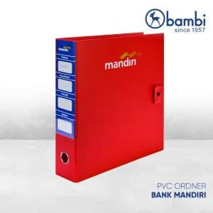 Ordner Custom Bank Mandiri Kancing