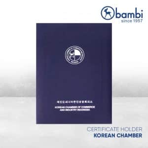 Certificate Holder Korean Chamber