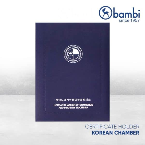 Certificate Holder Korean Chamber