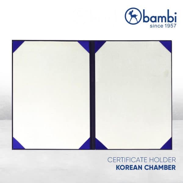 Certificate Holder Korean Chamber