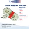 STOP KONTAK MULTI OUTLET UNICON- 3 OUTLET B