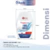 THERADENT 2 IN 1 PURE WHITE - 75ml dimensi