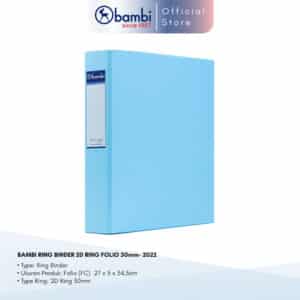 BAMBI RING BINDER 2D RING FOLIO 30mm- 2022 18