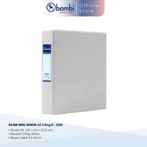 BAMBI RING BINDER A5 3 RING 20mm 2230 05