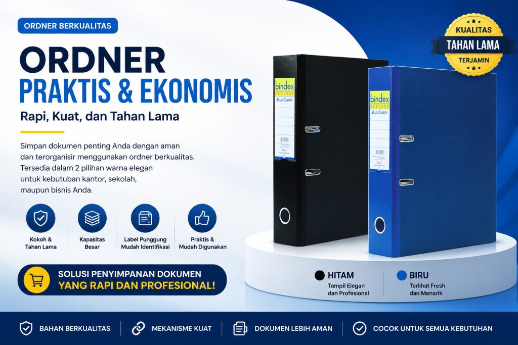 Solusi Praktis Ordner Murah untuk Menyimpan Dokumen dengan Rapi dan Hemat